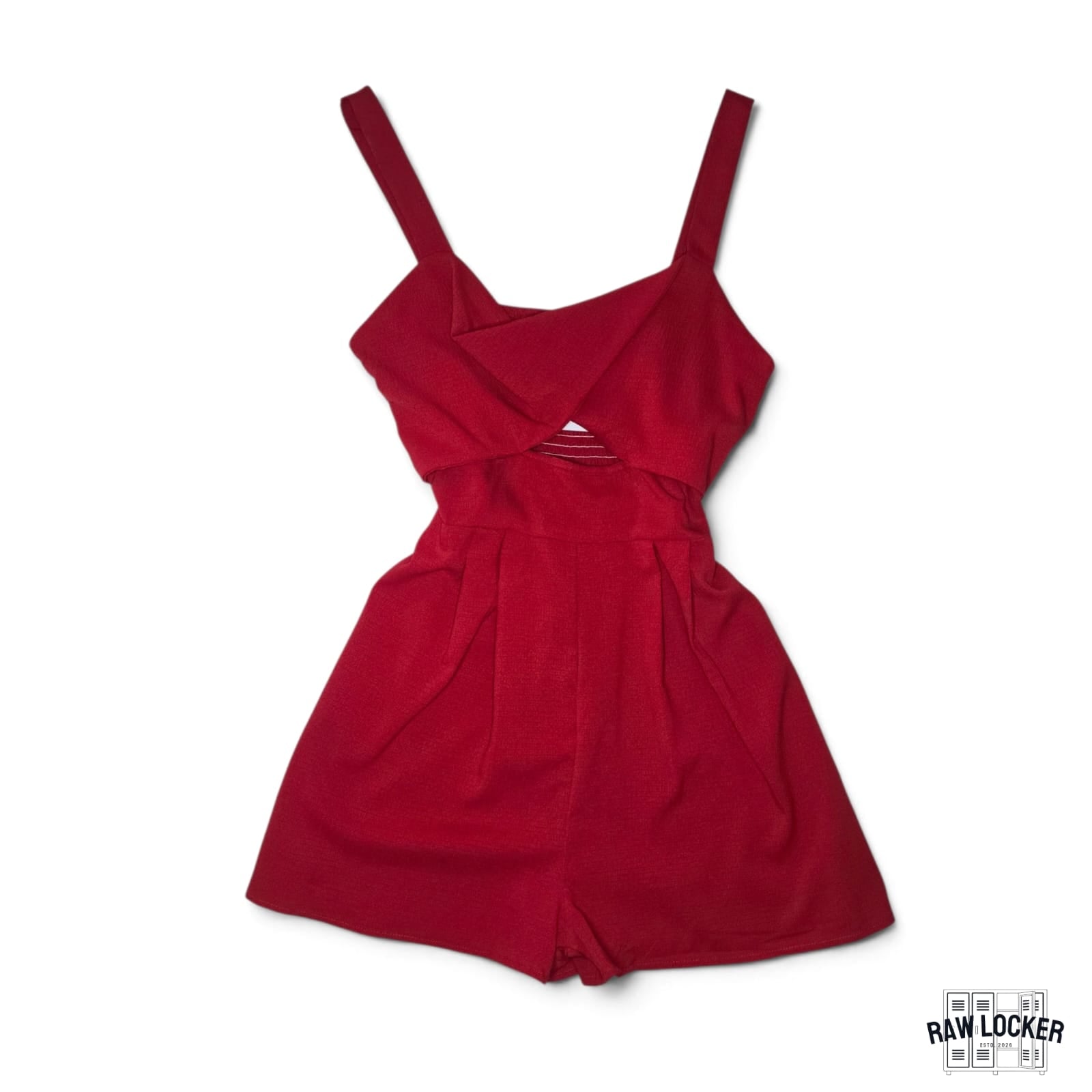 Enterizo Romper de Tirantes Cruzado - Talla M