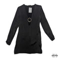 Vestido manga larga con escote Zara - Talla S
