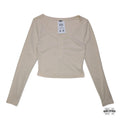 Crop Top manga larga - Talla S