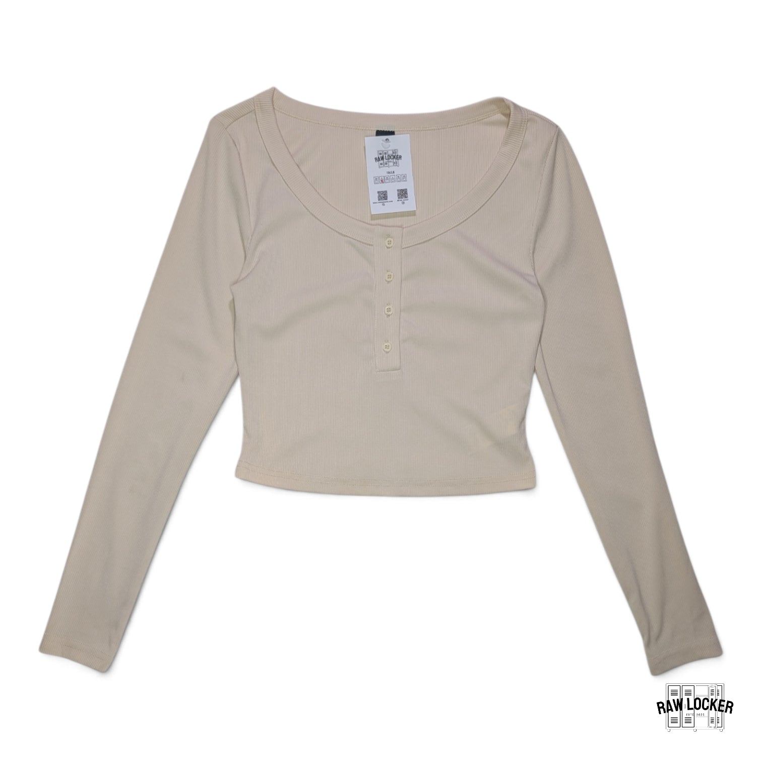Crop Top manga larga - Talla S