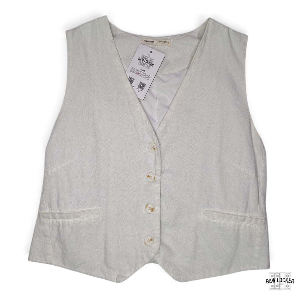 Blusa estilo chaleco Pull & Bear - Talla M