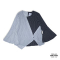 Blusa de rayas estilo moderno - Talla L
