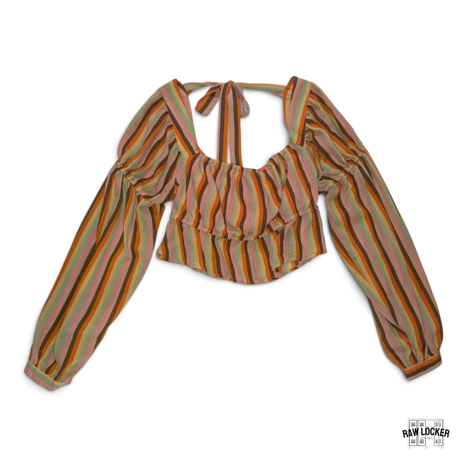 Crop Top Manga larga Fashion Nova - Talla L