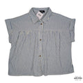 Blusa corta de rayas - Talla M