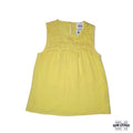 Blusa Sin Mangas con Bordado Floral - Talla S