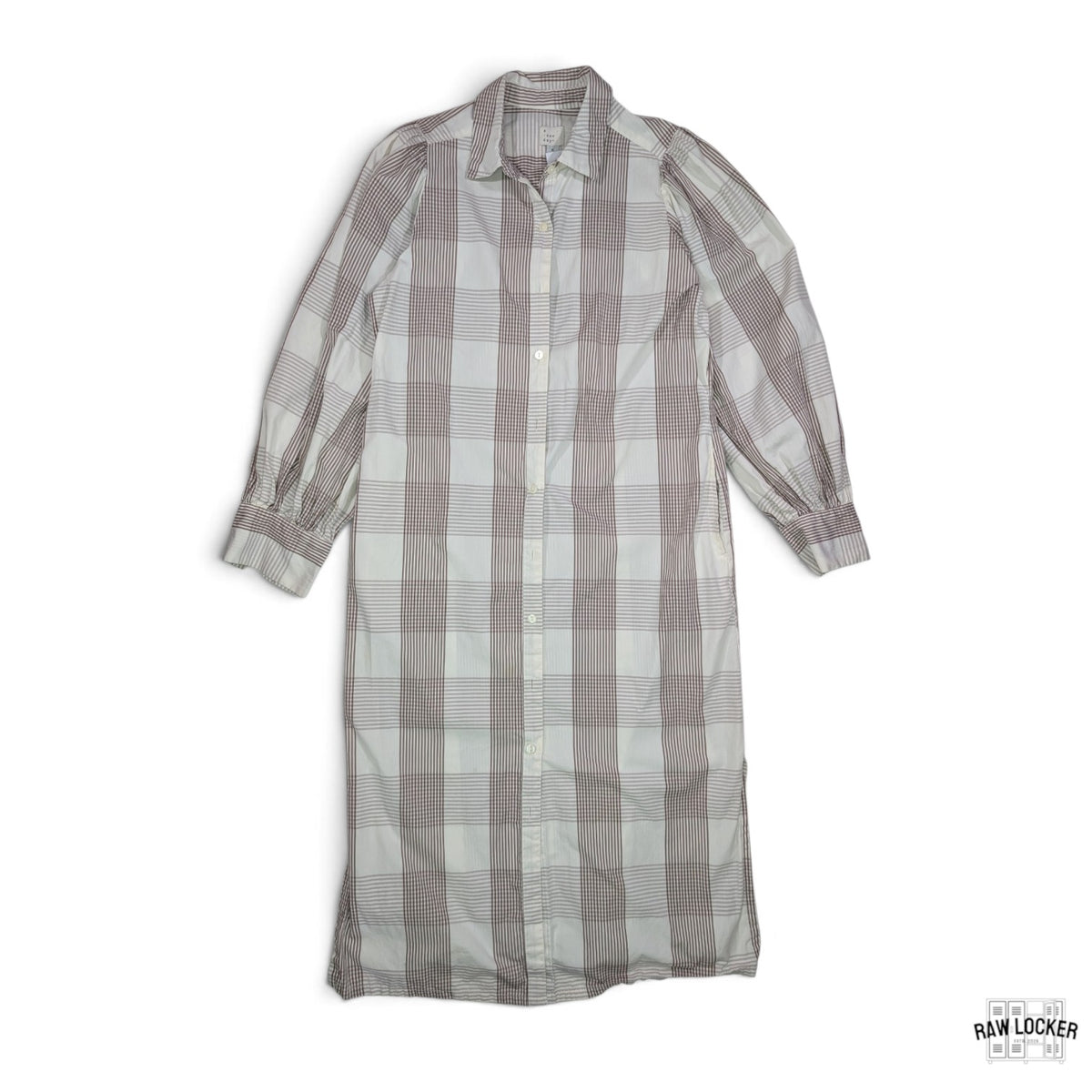 Vestido de botones holgado - Talla M