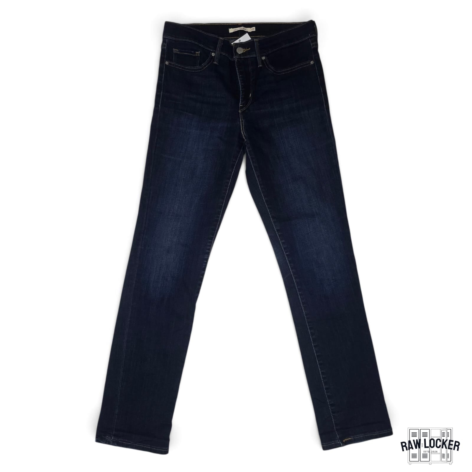 Pantalón jean Levi's denim azul oscuro, Talla L