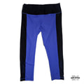 Leggings Negro con Azul - Talla M